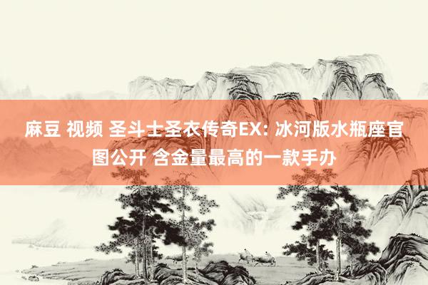 麻豆 视频 圣斗士圣衣传奇EX: 冰河版水瓶座官图公开 含金量最高的一款手办