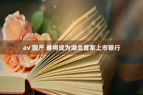 av 国产 谁将成为湖北首家上市银行